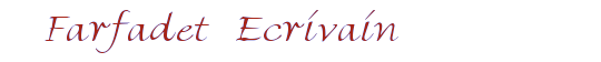 Farfadet Ecrivain