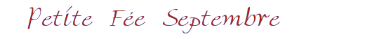 Petite F�e Septembre