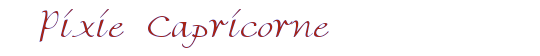 Pixie Capricorne