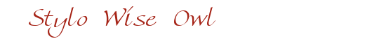 Stylo Wise Owl