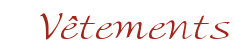 V�tements