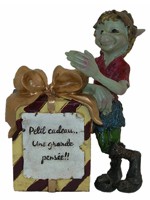 Pixie avec gros cadeau