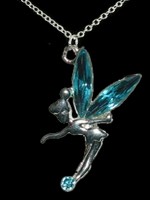 Pendentif "Tinkerbell Bleue"