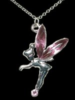 Pendentif "Tinkerbell Rose"