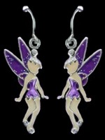 B. Oreilles F&eacute;e Ailes Violettes