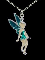 Pendentif F&eacute;e Ailes Vertes