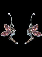 B. Oreilles F&eacute;e Ailes Roses
