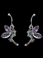 B. Oreilles F&eacute;e Ailes Violettes