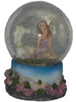 Petite Boule � Neige F�e Violette Boules � Neige