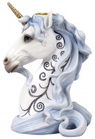 Bougeoir Buste de Licorne Univers des Licornes