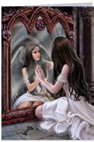 Carte Anne Stokes - Magical Mirror Cartes avec Enveloppes