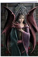 Carte Anne Stokes - Soul Mates Cartes avec Enveloppes