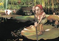 Carte Brucero - Le batelier de n�nuphar Bruc�ro