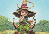 Carte Brucero - Le petit magicien Bruc�ro