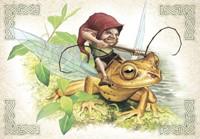 Carte Brucero - La chasse en grenouille Bruc�ro