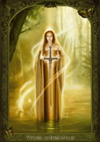 Carte Sandrine Gestin - Viviane, la Dame du Lac Sandrine Gestin