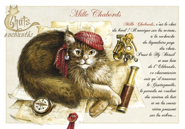 Image du jour / et belles images . Carte_severine_pineaux_chats_enchantes_cpk039_prd