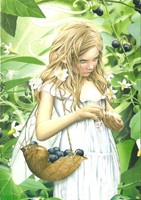 Petite F&eacute;e cueilleuse