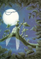 R&ecirc;verie &agrave; la lune