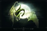 Poster Dragon Lune