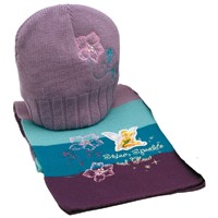 Bonnet Clair + Echarpe F�e Clochette V�tements F�eriques Enfants