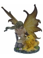 F�e avec Lion F�es Fairy Dreams