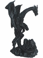 Dragon Noir Figurines de dragons