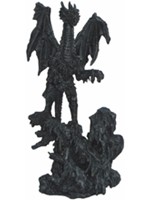 Dragon Noir Figurines de dragons