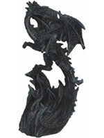 Dragon Noir Figurines de dragons
