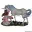 figurine f&eacute;e avec licorne maidens sweet song