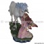 figurine f&eacute;e avec licorne maidens sweet song