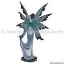 figurine f&eacute;e mari&eacute;e bleue