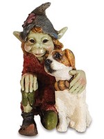 Pixie avec Chien St Bernard Pixies avec Animaux