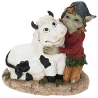 Pixie avec Vache Pixies avec Animaux