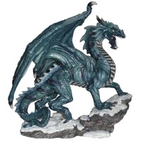 Grand Dragon Bleu Figurines de dragons