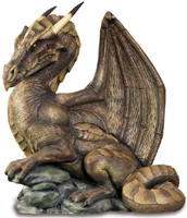 Dragon Dolmen Brun Figurines de dragons