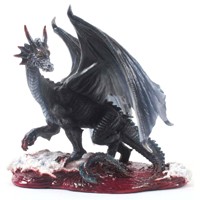Dragon Noir Figurines de dragons
