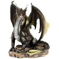 Dragon Noir Figurines de dragons