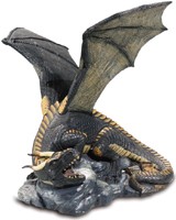 Dragon Dolmen Noir Figurines de dragons