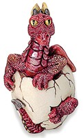 Dragonnet Rouge Figurines de dragons