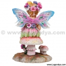 figurine f&eacute;e crisalis faerie poppets tiny toadstool faerie de christine haworth