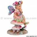 figurine f&eacute;e crisalis faerie poppets tiny toadstool faerie de christine haworth