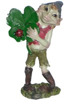 Pixie avec trefle � 4 feuilles Lucky Pixies