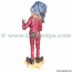 Grand Pixie avec Chandelle - 30 cm