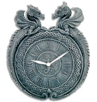 Horloge Dragons Noirs Horloges F�eriques