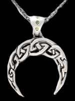 Pendentif Celtic Moon
