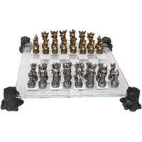 Jeu d'Echecs F�es Or et Argent Jeux F�eriques