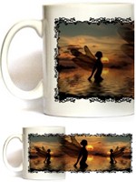 Fairy at Sunset Mug