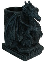 Pot a crayons Dragon Noir