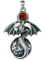 Pendentif Dragon Bijoux en �tain
